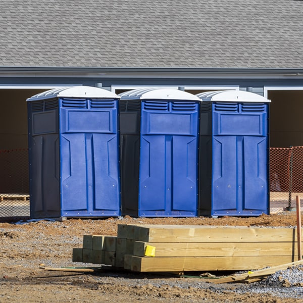 are there any restrictions on what items can be disposed of in the portable toilets in Ulm